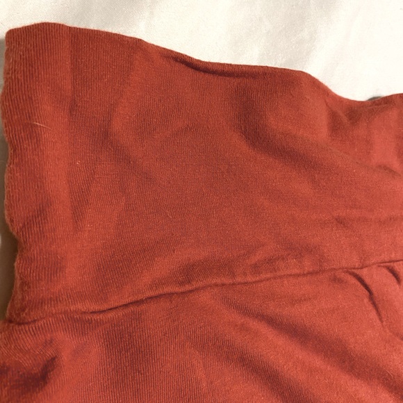 Lulus burnt orange mini skirt - Picture 3 of 4